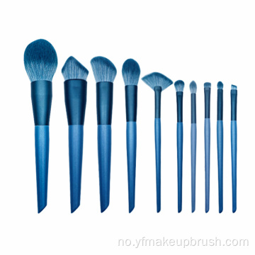 Engros pris Trehåndtak Kosmetisk Makeup Brush Set